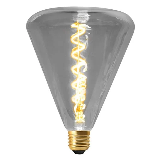 Bombilla LED Dilly E27 4W 2200K atenuable, gris