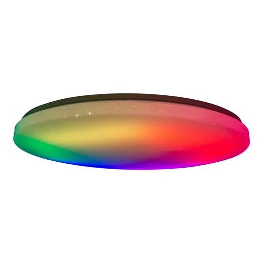 Plafón LED Rainbow, regulable, RGBW, luz nocturna
