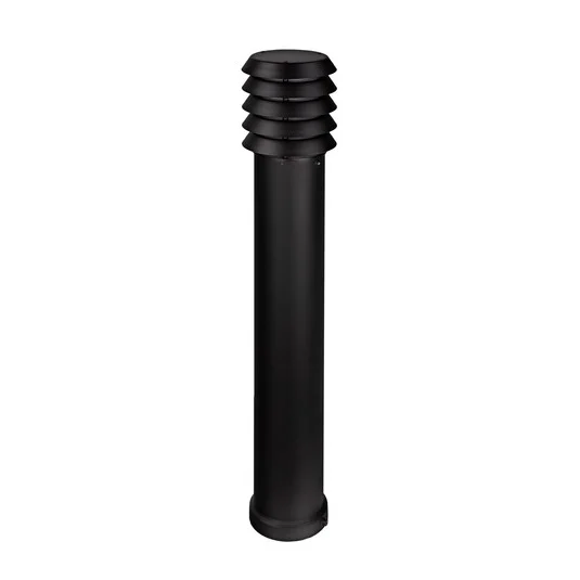 Bolardo luminoso LED Alta, E27, 85 cm, anclaje al suelo, negro - Norlys