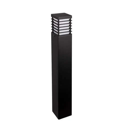 Bolardo luminoso Halmstad de 85 cm con soporte de hormigón negro - Norlys