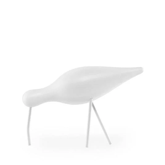 Escultura Shorebird Large White/White - Normann Copenhagen