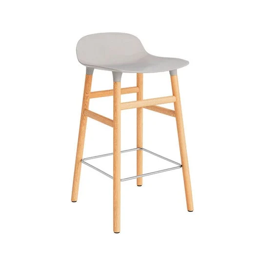 Taburete de bar Form H65 Oak/Warm Grey - Normann Copenhagen