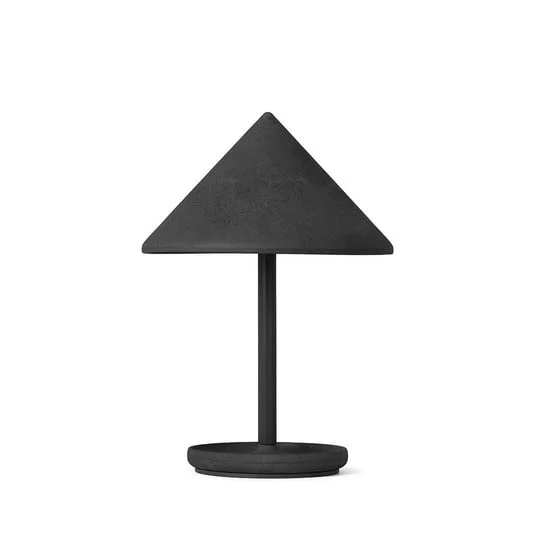 Lámpara de mesa Terra Portable Coffee Waste Black - Mater