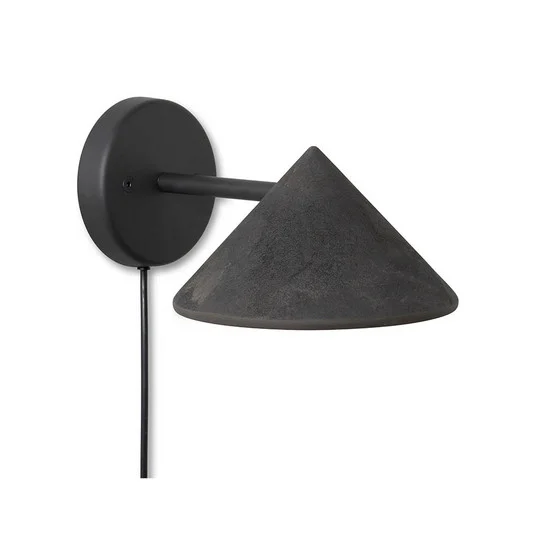 Terra Aplique de Pared Coffee Waste Black - Mater