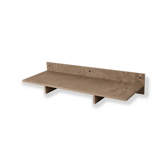 Edge Estante W60 Coffee Waste Oscuro - Mater