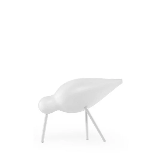 Escultura Shorebird Medio blanco/blanco - Normann Copenhagen