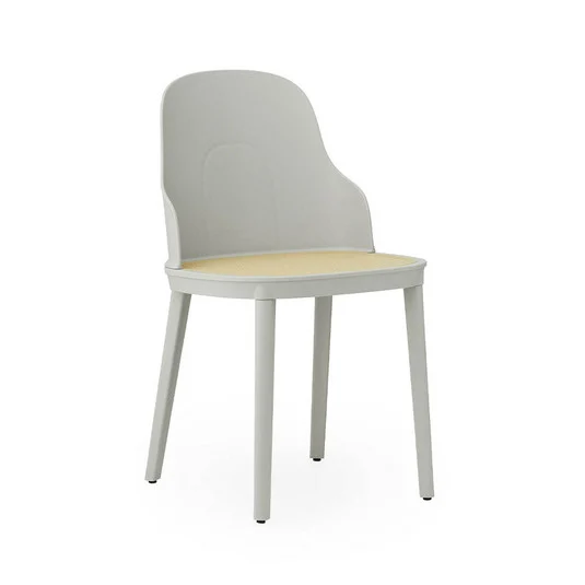 Silla Allez Molded Wicker/PP Warm Grey - Normann Copenhagen