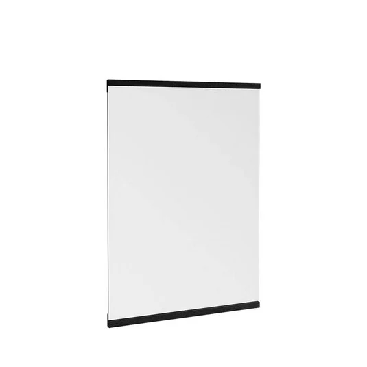 Espejo rectangular 50x70 negro - Moebe
