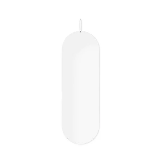 Espejo de pared 133 cm Acero inoxidable - Moebe