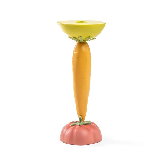 Portavelas multicolor Vitamin Carrot - SELETTI