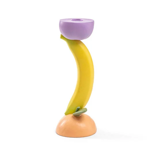Portavelas multicolor Vitamin Banana - SELETTI