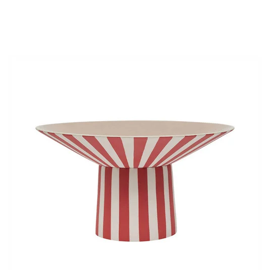 Centro de mesa Toppu, alto, rojo/melocotón - OYOY Living Design