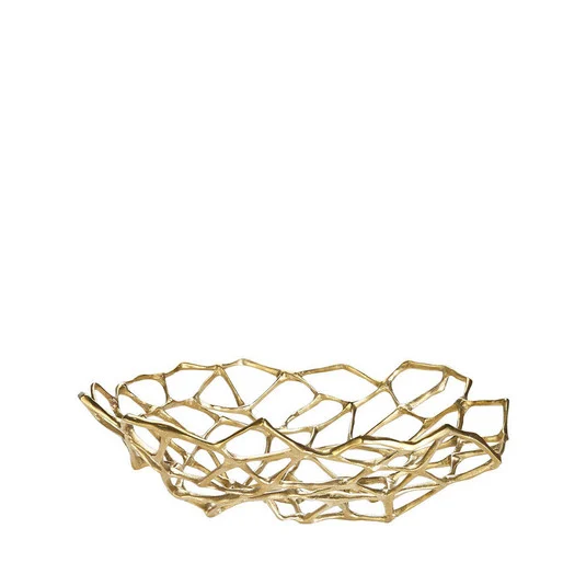 Bone Tazón Large Brass/Gold - Tom Dixon