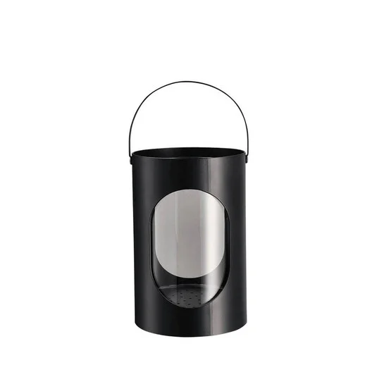 Farol Uyuni & Ekta Altura 24 cm negro - Uyuni Lighting