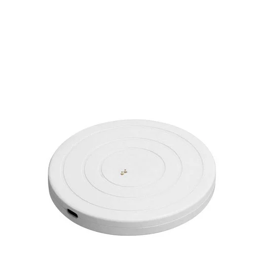 Basis recargable LED redonda USB-C  blanca - Uyuni Lighting