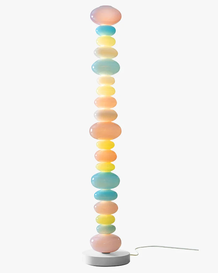 WOMO Lámpara de pie con forma de columna Candy Skewers - WM7012