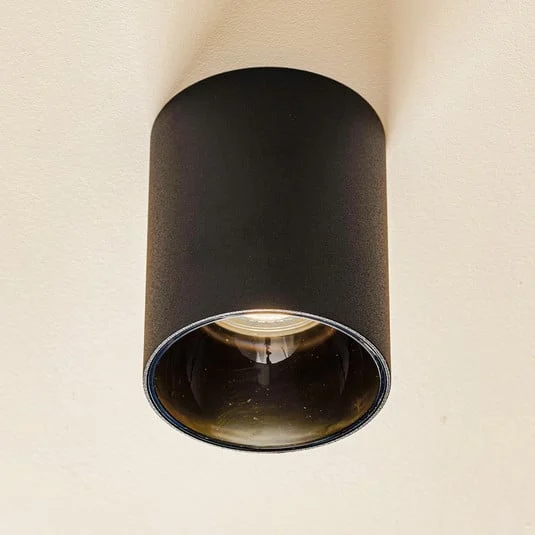 Downlight Eye Tone en forma cilíndrica negro