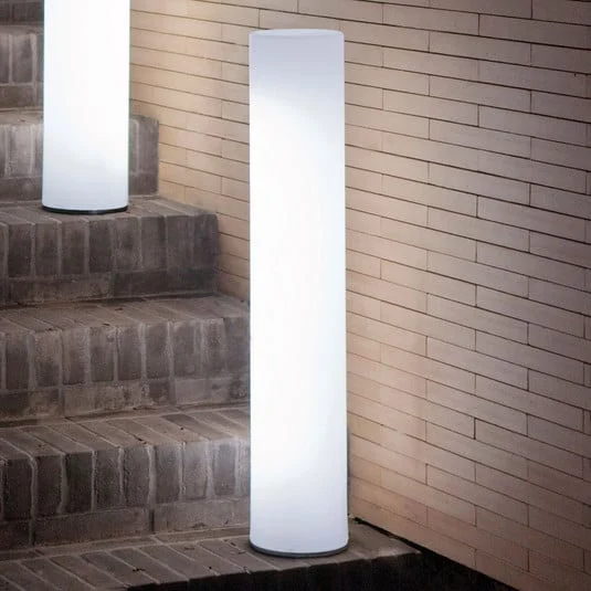 Newgarden Fity bolardo luminoso de 100 cm, 6.000 K