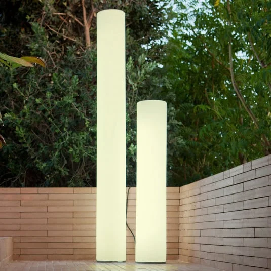 Bolardo luminoso Newgarden Fity, altura 160 cm, 3000 K