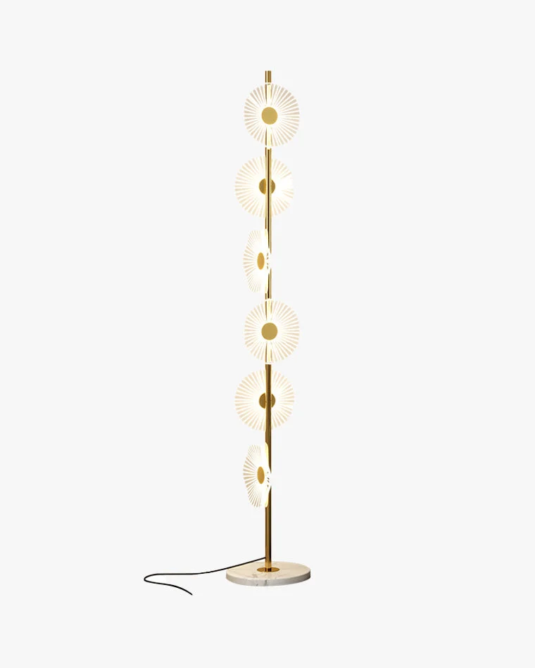 Lámpara de pie WOMO Multiluz regulable con mando a distancia - WM7075
