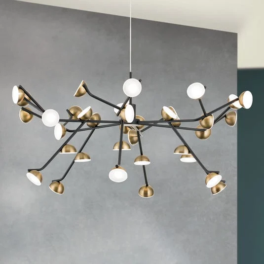 Lámpara colgante LED Blossom, 36 luces