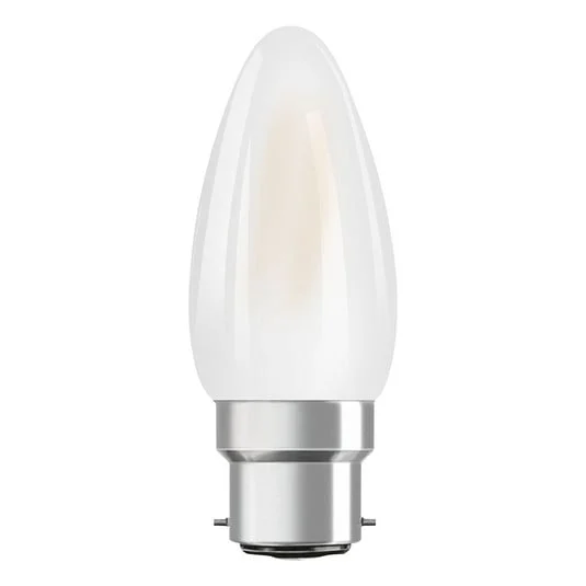 OSRAM Vela LED B22d Classic 827 4W mate