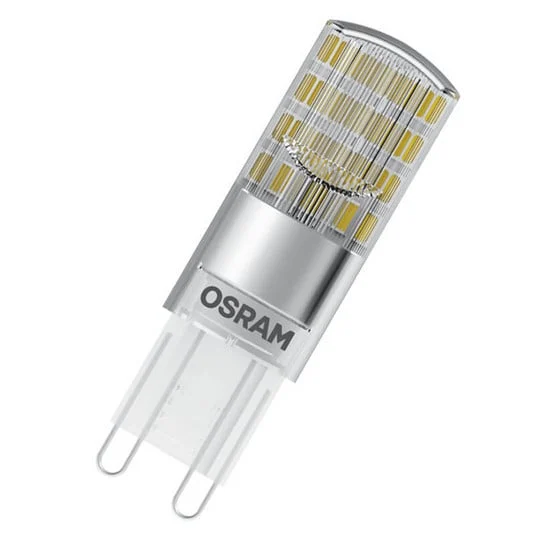 Bombilla LED bi-pin G9 2,6W 827, juego de 2 cajas