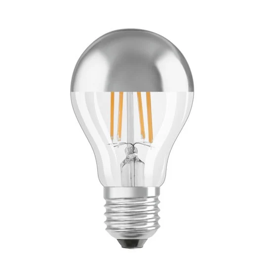 OSRAM bombilla LED E27 6,5W Mirror silver 2.700K
