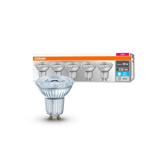 OSRAM reflectora LED GU10 2,6W 4.000K 230lm 36°, 5