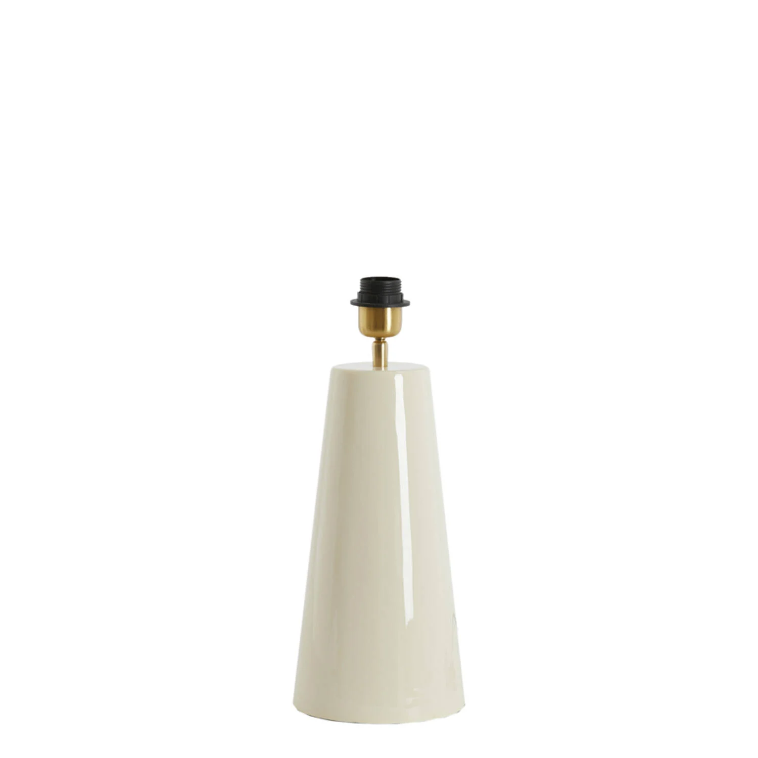 Base de lámpara de cerámica color marfil Light & Living Yelos