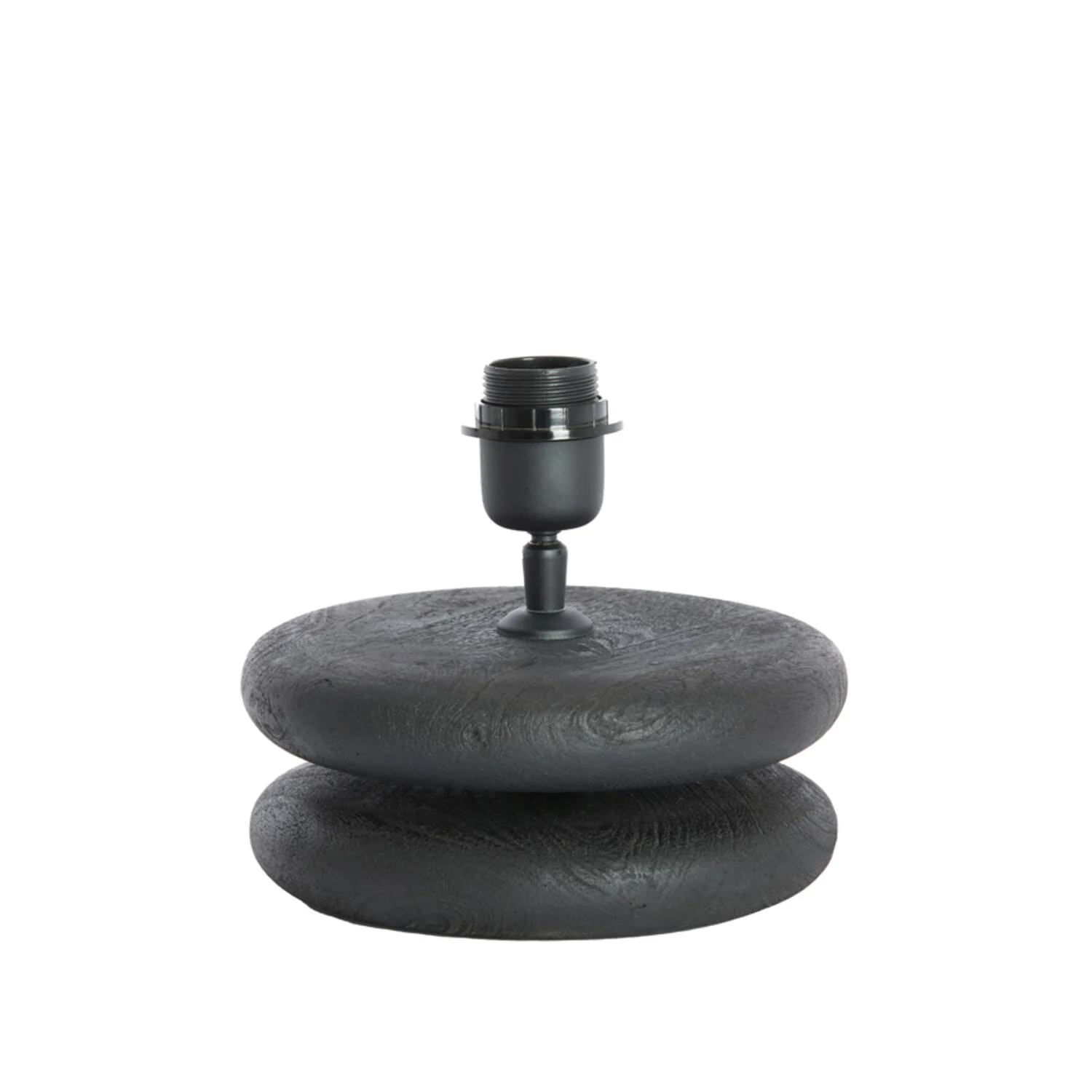 Base de lámpara industrial negra Light & Living Eboli