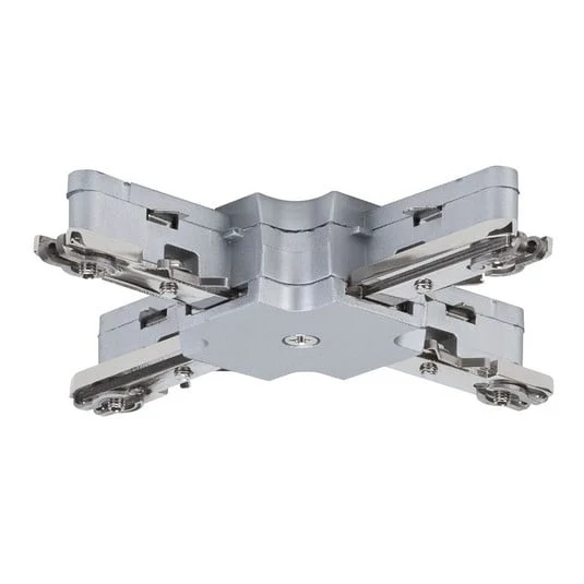 Paulmann URail conector en X, cromo mate