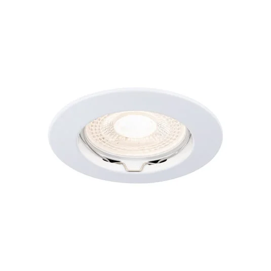 Lámpara empotr. Premium Secure, bajo volt., blanco