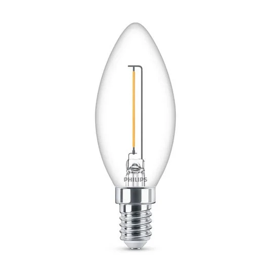 Philips LED Classic vela E14 B35 1,4W claro