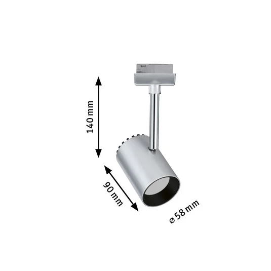 Paulmann URail Shine foco LED en cromo