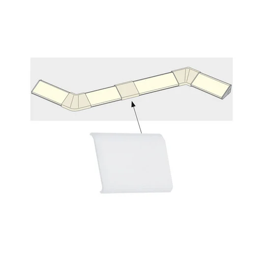 Tapas de conectores para perfil Delta Your LED, x4