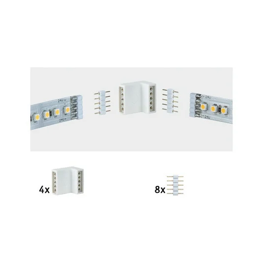 Conector angular para tira MaxLED