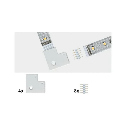 Conector angular 90º para tira MaxLED