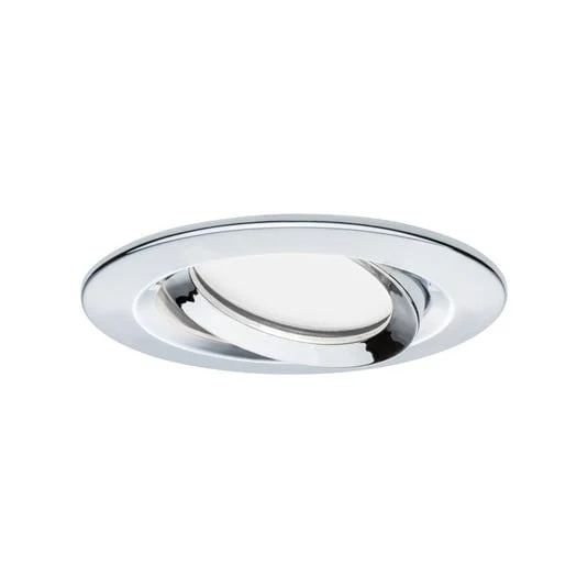 Foco LED Paulmann Nova Plus Coin redondo cromado 2700 K IP65