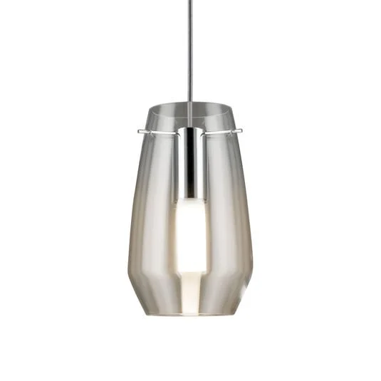 Pantalla Paulmann Vento, transparente, Ø 17 cm, cristal