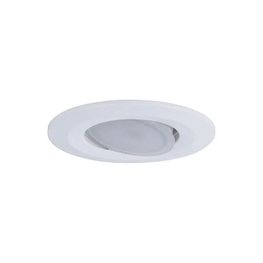 Foco empotrable Paulmann Calla, blanco, atenuable y orientable, 4.000 K, 9 cm