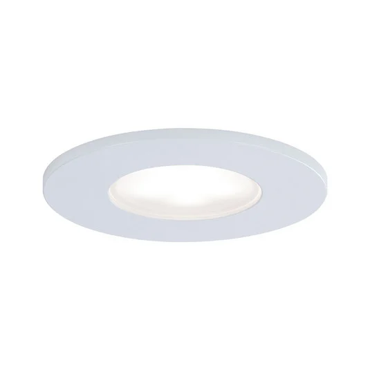 Foco empotrable Paulmann Calla, blanco, encendido/apagado, fijo, 4000 K, Ø 9 cm