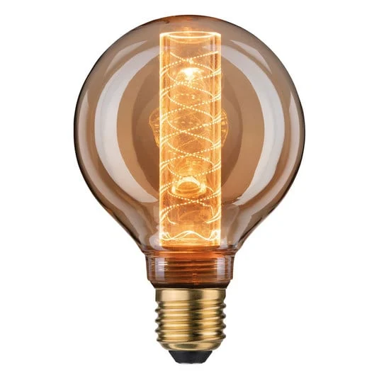 Bombilla globo E27 4W G95 Inner Glow patrón espiral