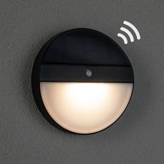 Aplique de pared solar Elois de Paulmann, detector de movimiento