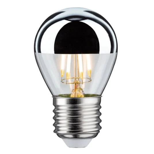 bombilla espejo LED E27 Gota 827 4,8 W 360 lm