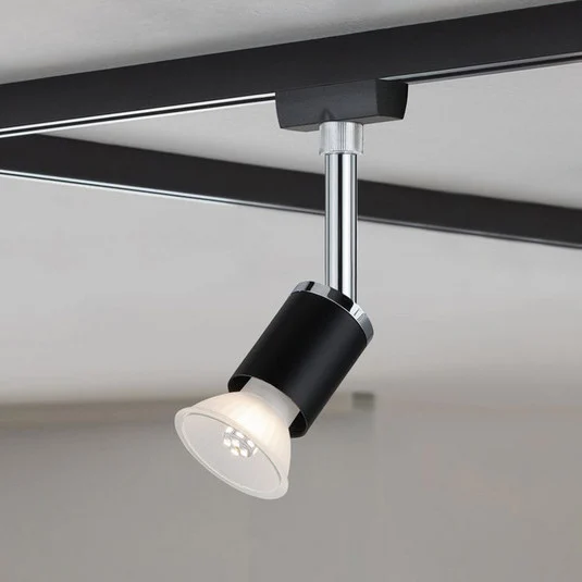Paulmann URail foco Pure II atenuable, negro mate