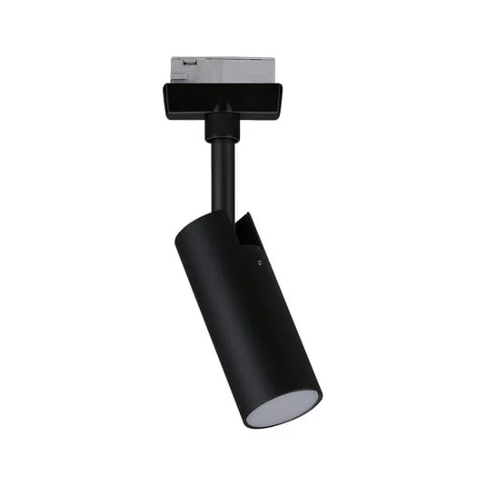 URail Tubo foco LED negro 3.000 K - Paulmann