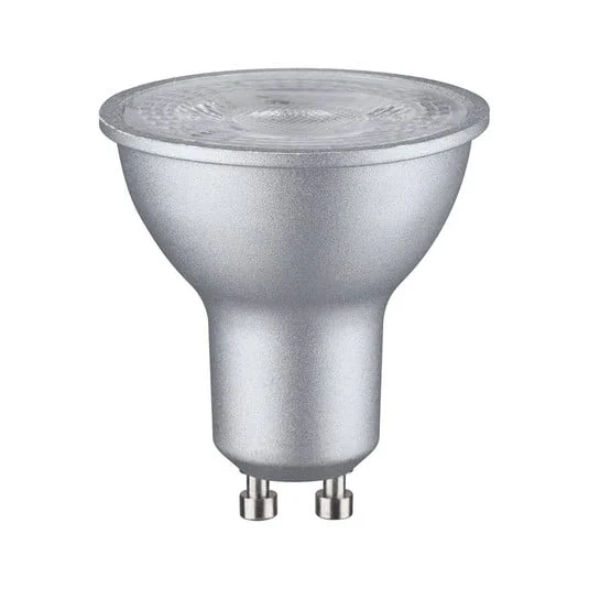 Paulmann bombilla reflectora LED GU10 7W 2.700K dim cromo