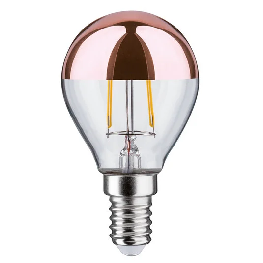 Paulmann bombilla espejo LED E14 2,6W 827 cobre