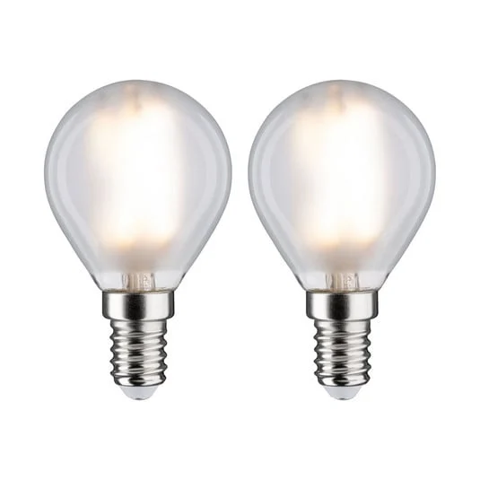 Paulmann a gota LED E14 4,5W 2.700K mate 2 ud